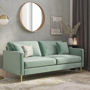 Light green couch on sale living room